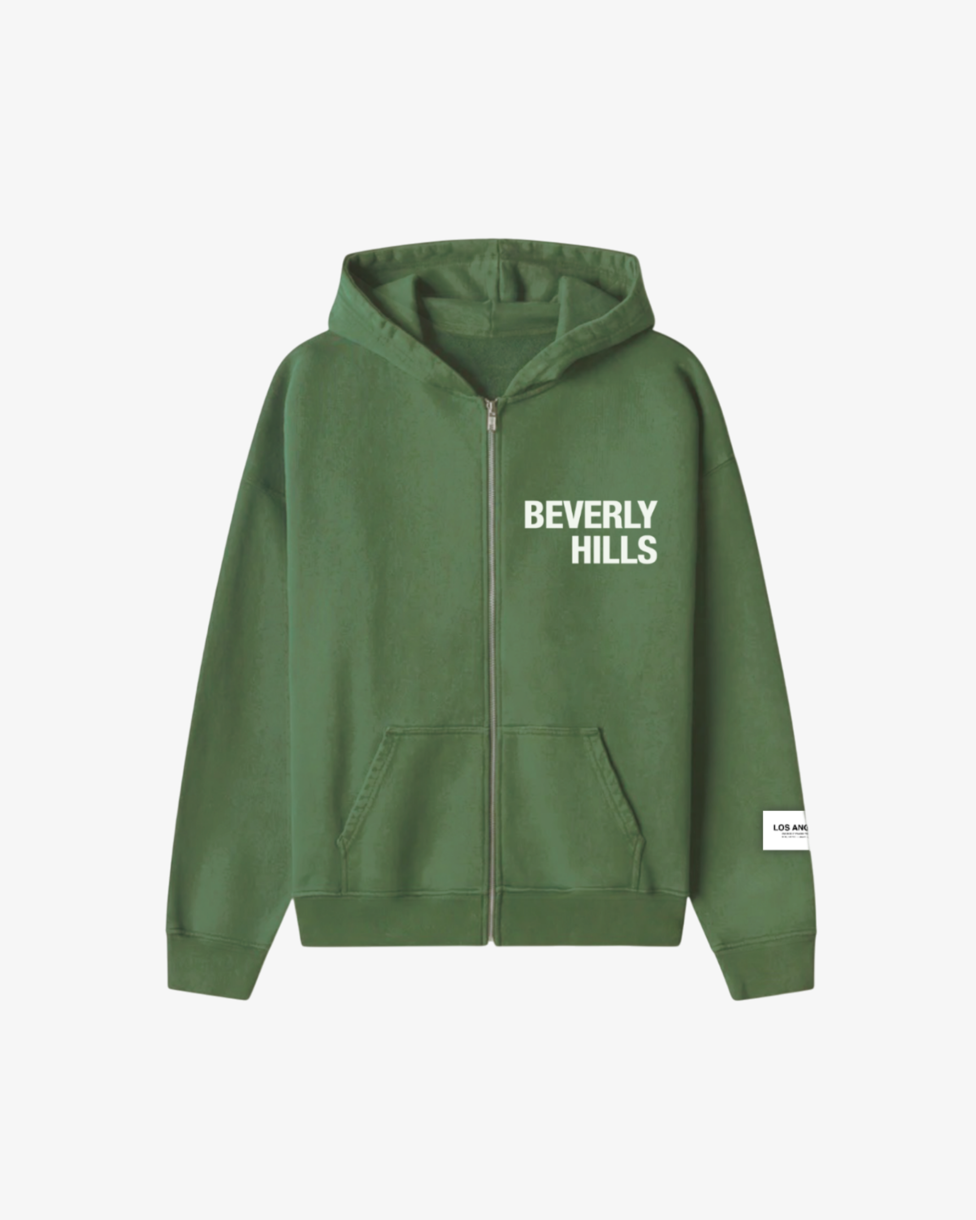 Beverly Hills Green Hoodie