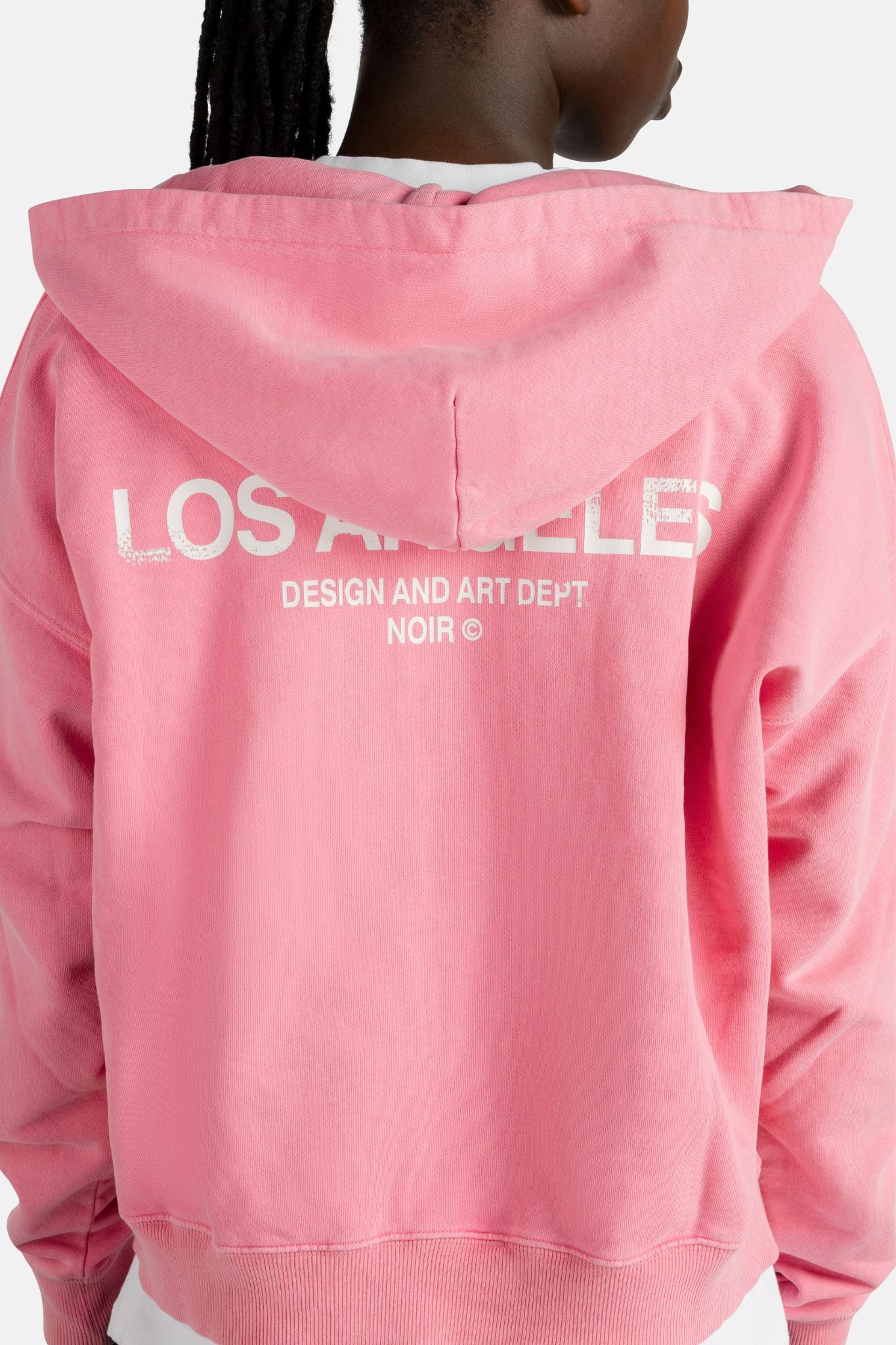 Los Angeles Washed Pink Zip