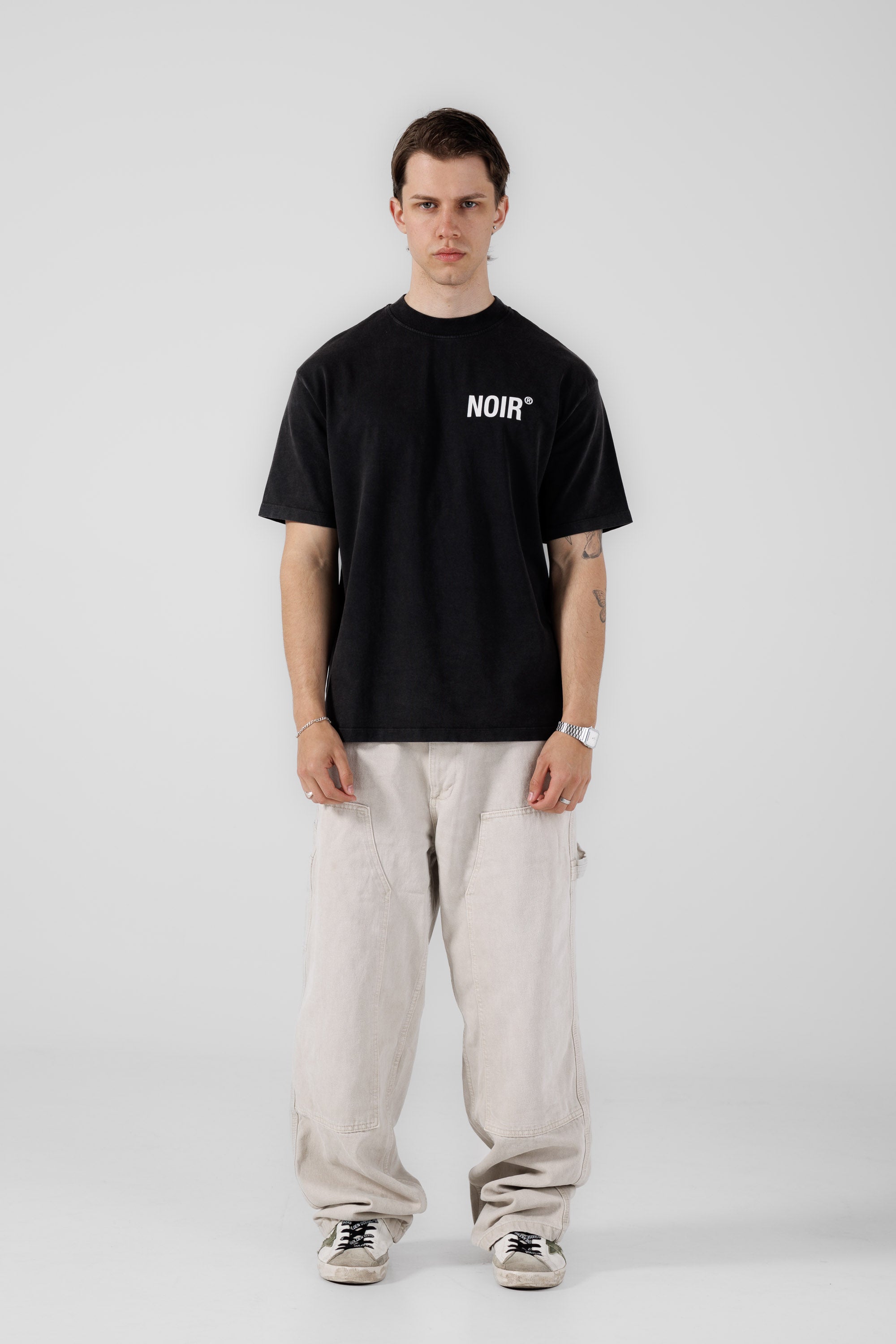 Essence Washed Black T-Shirt
