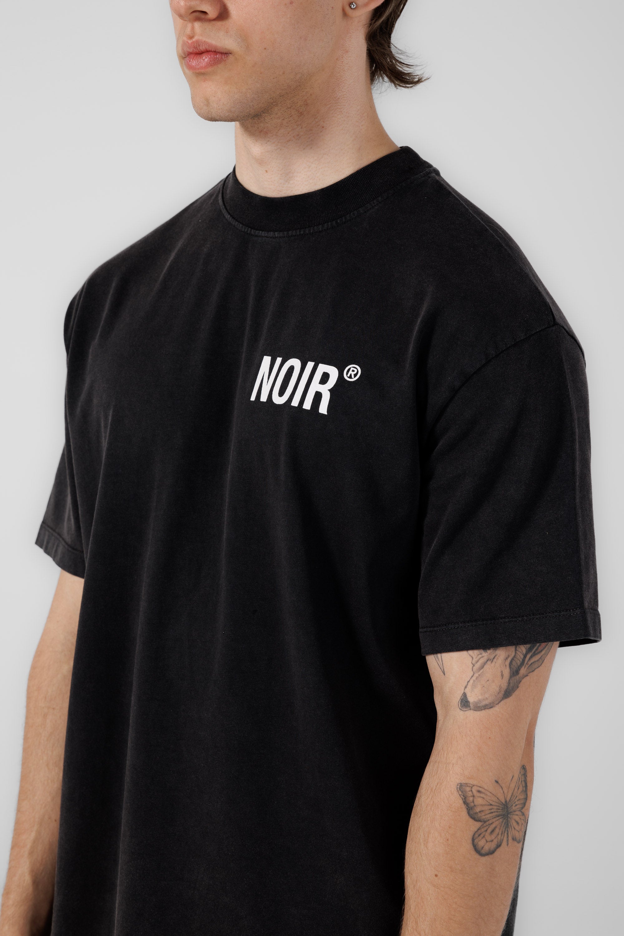 Essence Washed Black T-Shirt