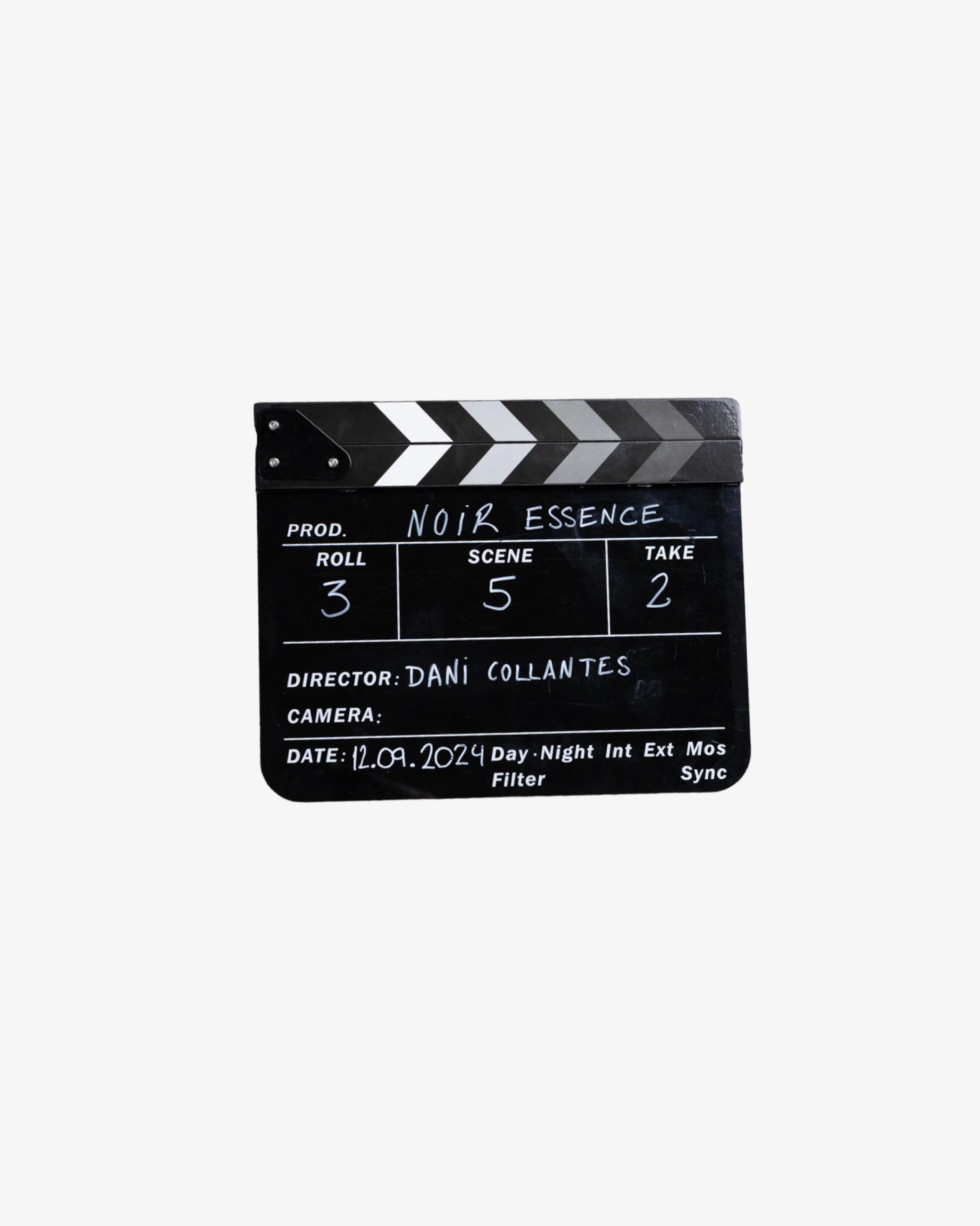 Hollywood Film Clapperboard
