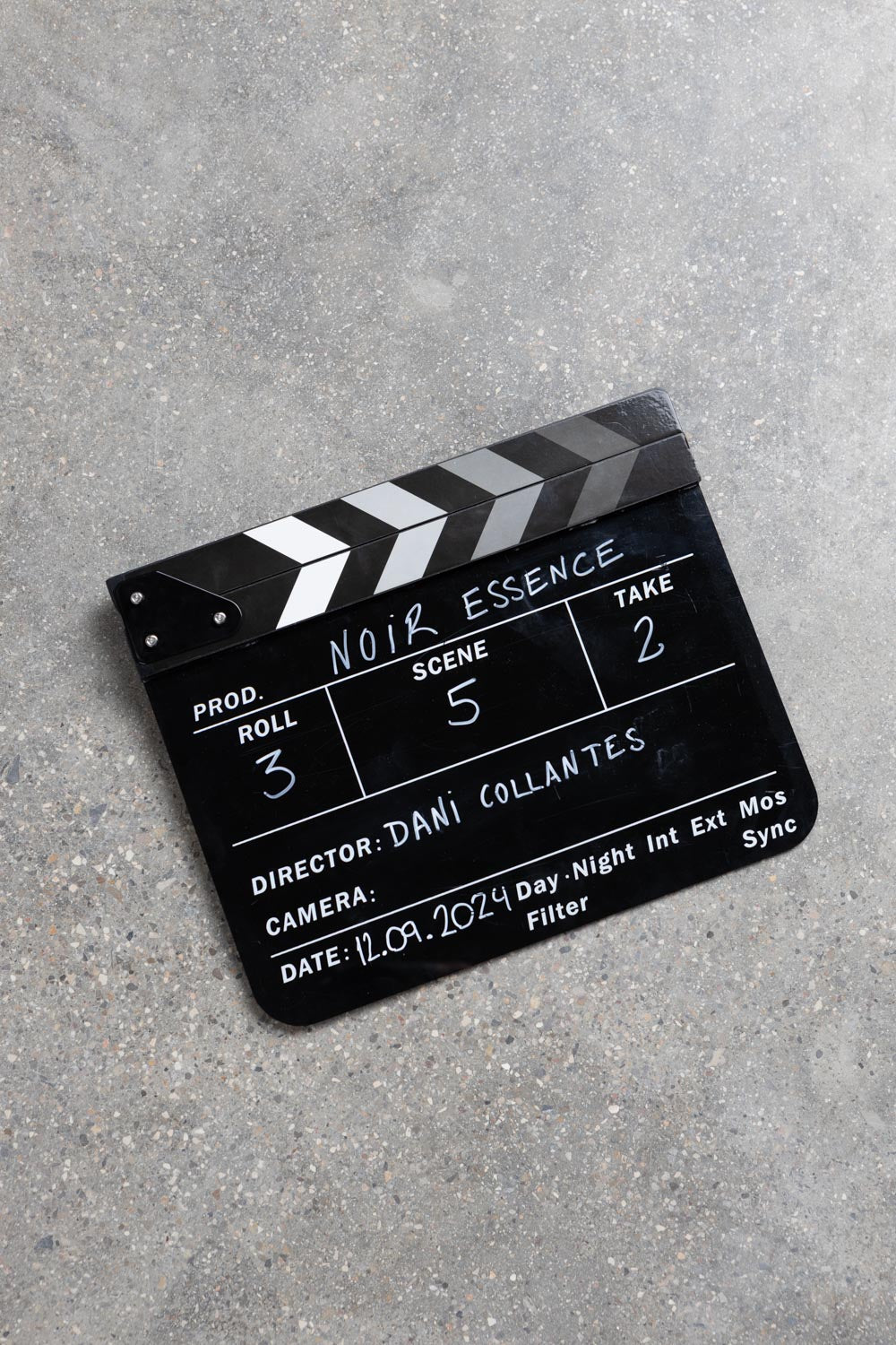 Hollywood Film Clapperboard